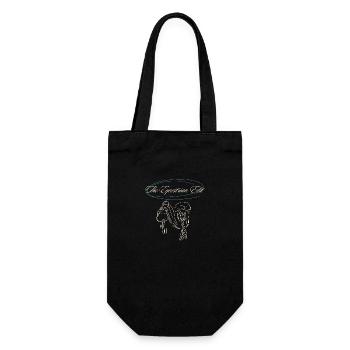 Pferdesattel The Equestrian Edit - Geschenkbeutel für Flaschen - Schwarz - Vorne
