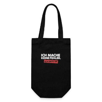 Je ne fais pas d’erreurs, je sors avec toi Célibataire Disant - Sac à bouteille - noir - Devant