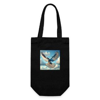 Falcon - Gift Bag for Bottles - black - Front