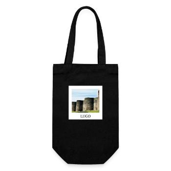 Lugo Galicia - Gift Bag for Bottles - black - Front