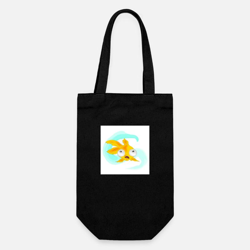 Poisson aux yeux exorbités - Sac à bouteille - noir