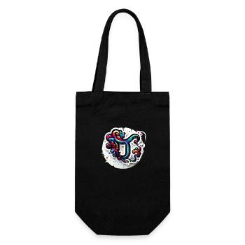 Couleur du zodiaque : Taureau - Sac à bouteille - noir - Devant