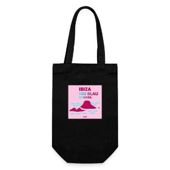 island of Ibiza Spain - Gift Bag for Bottles - black - Front