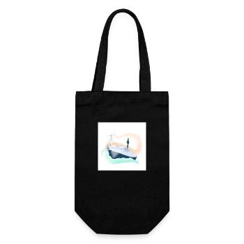 Holiday cruise - Gift Bag for Bottles - black - Front