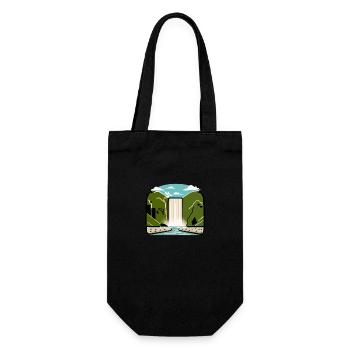 Skodafoss - Gift Bag for Bottles - black - Front