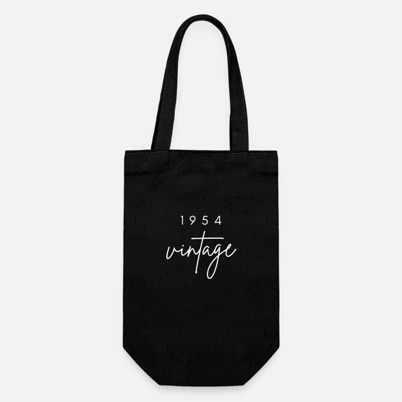 Anniversaire 1954 vintage - Sac à bouteille - noir
