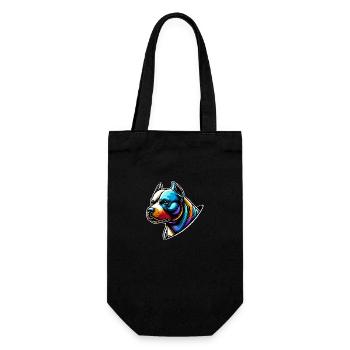 Bulldog - Gift Bag for Bottles - black - Front