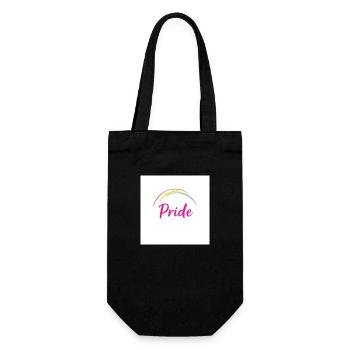 Pride - Geschenkbeutel für Flaschen - Schwarz - Vorne