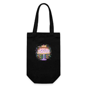 Gâteau - Sac à bouteille - noir - Devant
