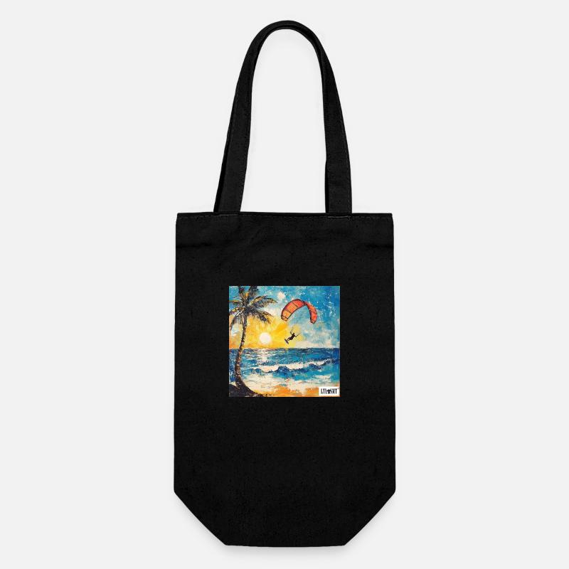 Cerf-volant - Sac à bouteille - noir