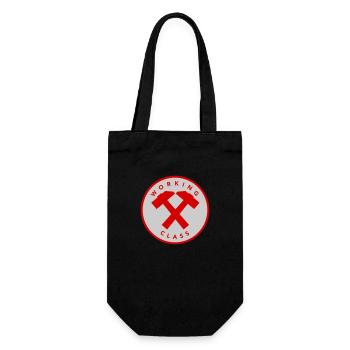 Working Class - Gift Bag for Bottles - black - Front