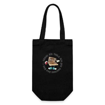 Culture Turque Tavla thé - Sac à bouteille - noir - Devant