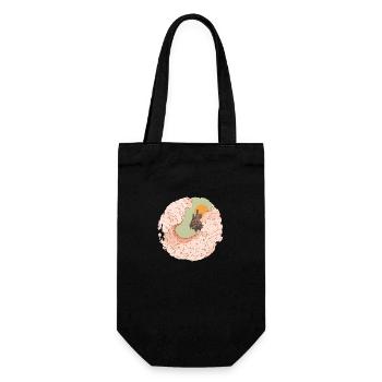 The Castle in the Clouds - Gift Bag for Bottles - black - Front