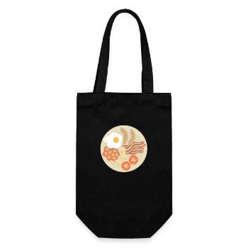 full english breakfast - Gift Bag for Bottles - black - Front