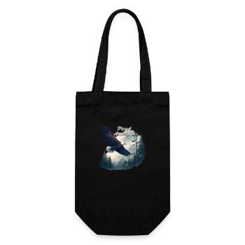 Proud American - Gift Bag for Bottles - black - Front