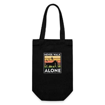 Cadeau Cheval Sport Femmes Hobby Dire Vintage - Sac à bouteille - noir - Devant