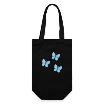Papillons - Sac à bouteille - noir - Devant