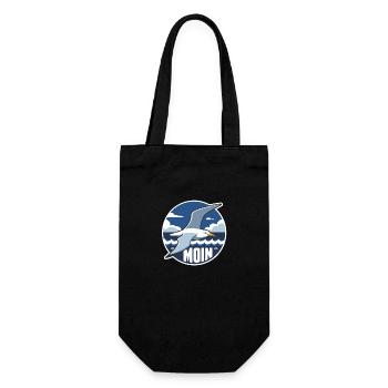 Seagull Moin Sweatshirt Logo - Gift Bag for Bottles - black - Front