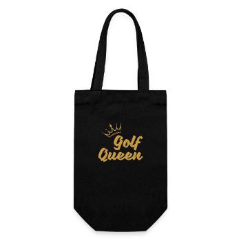 Eat Sleep Golf Repeat Gift Golf Clubs Sports - Gift Bag for Bottles - black - Front