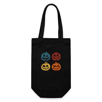 Nuit d’Halloween Dire Cadeau Costume Corbeau - Sac à bouteille - noir - Devant