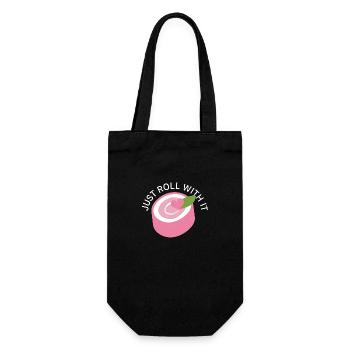 Just Roll With It - Gift Bag for Bottles - black - Front