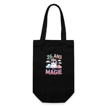 26 ans de magie - Sac à bouteille - noir - Devant