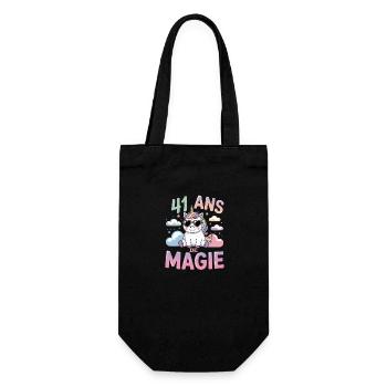 41 ans de magie - Sac à bouteille - noir - Devant
