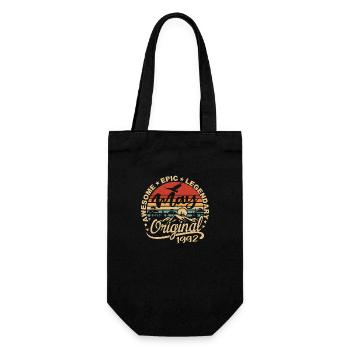 Birthday May 1992 May | Gift May 1992 - Gift Bag for Bottles - black - Front