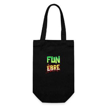 FUN ÈBRE ! - Sac à bouteille - noir - Devant