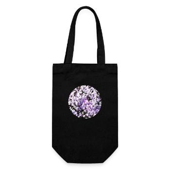 Blue carpet - Gift Bag for Bottles - black - Front