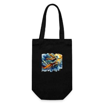 Divine Man - Gift Bag for Bottles - black - Front