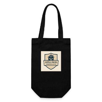 76FD7C9C 9E74 42BF AD87 C48C7A39727F - Geschenkbeutel für Flaschen - Schwarz - Vorne
