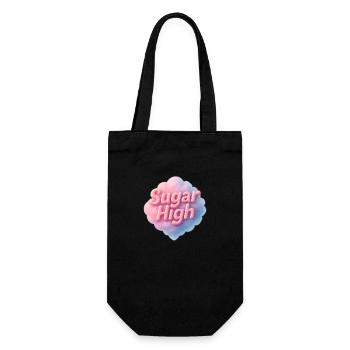 Sugar High - Gift Bag for Bottles - black - Front