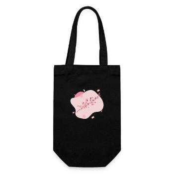 Sakura - Sac à bouteille - noir - Devant