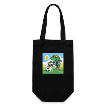 Dino Football - Sac à bouteille - noir - Devant