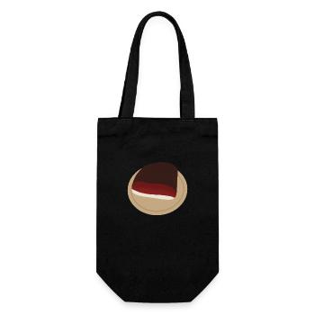 Tyrolian Bacon - Gift Bag for Bottles - black - Front