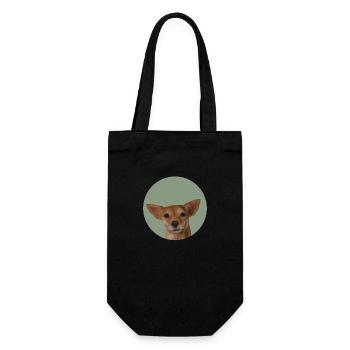 Solar - Gift Bag for Bottles - black - Front