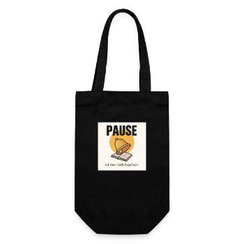 file 000000002f9061f4a9135f02c410978b - Geschenkbeutel für Flaschen - Schwarz - Vorne