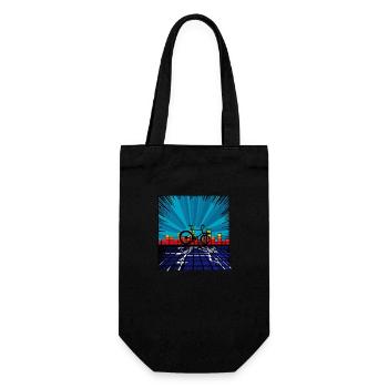 Sound Wave Cargo Bike Omnium - Gift Bag for Bottles - black - Front