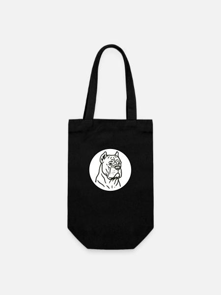 Cane Corso - Gift Bag for Bottles - black