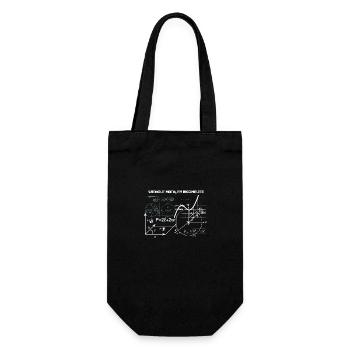 Sans maths, je suis incomplet - Sac à bouteille - noir - Devant
