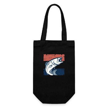 Bass and the Dutch Flag - Gift Bag for Bottles - black - Front
