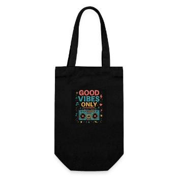 Vibes uniquement - Sac à bouteille - noir - Devant
