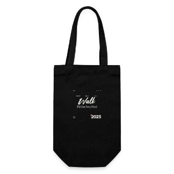 Partez à l’aventure avec votre ami à quatre pattes - Sac à bouteille - noir - Devant