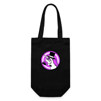 Licorne Sir Gentleman Mr. Rich Monocle Chapeau haut de forme - Sac à bouteille - noir - Devant
