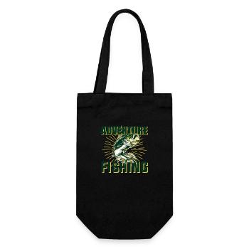 Aventure Pêche Pêche Pêche Pêche - Sac à bouteille - noir - Devant
