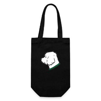 DD4 2 - Gift Bag for Bottles - black - Front