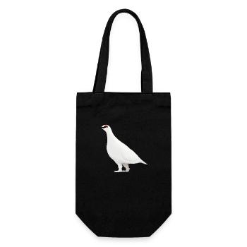 Ptarmigan - Gift Bag for Bottles - black - Front