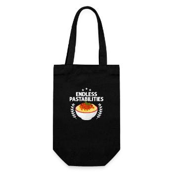 Pastabilités sans fin Cuisine italienne Amateur de pâtes - Sac à bouteille - noir - Devant