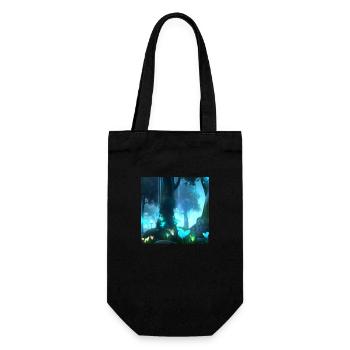 Magical forest - Gift Bag for Bottles - black - Front